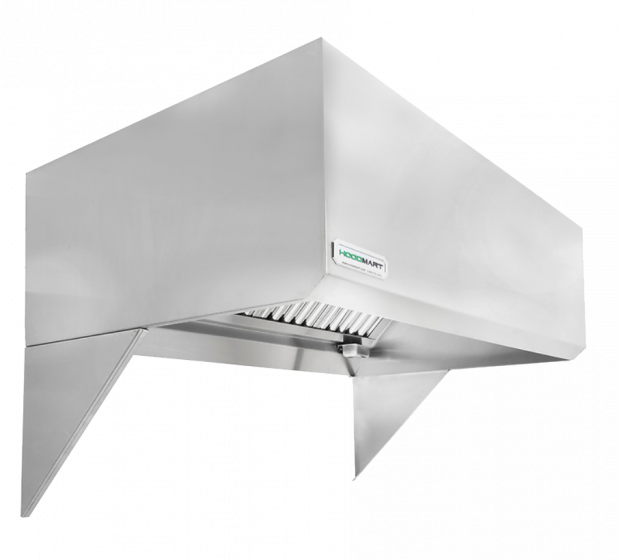 Hoodmart Restaurant Exhaust Hood 0848HB SHOP HOODS, HOODS ONLY, Exhaust Hoods, Exhaust Hood