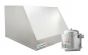 Outdoor Hood Package - 3' x 36" EXSS0336BOUTDOOR SHOP HOODS, COMMERCIAL HOOD PACKAGES, Outdoor Hood Packages