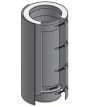 20" Diameter Grease Duct 18" Cut Length DW-NAKS-CK20-18CL-ZC Double Wall 20” Diameter