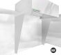 (Pair) Stainless Steel Side Insulated Curtains Full L/R -23" Top 78" High 20" Bottom SIDE_CURTAIN_INS_FULL_PAIR SHOP HOODS, ACCESSORIES, SIDE CURTAINS, FULL PANELS (INSULATED)