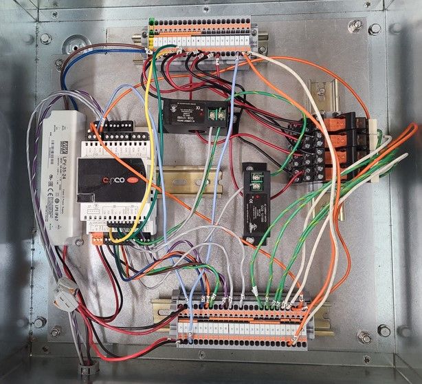 Electrical Control Package -UL listed - 3 Exhaust/3 Supply 0352 SHOP HOODS, ACCESSORIES, Electrical Systems, Electrical Control Box