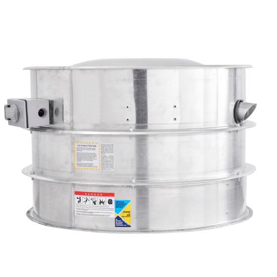 Belt Drive Centrifugal Upblast Hurricane Exhaust Fan 3800 CFM, 1195 RPM, 1PH 52BH-3800-FF SHOP HOODS, EXHAUST/SUPPLY FANS, Hurricane Rated Fans, Belt Drive Exhaust Fans, Exhaust Fans, 1 Phase