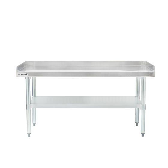 NAKS 30" x 48" 18 Gauge Stainless Steel Equipment Stand with Undershelf STAND-3048 SHOP HOODS, Equipment, Equipment Stands