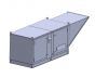 TK1ECDD- 1 PH Direct Drive Direct Gas Fired Heated Makeup Air Unit-2300 CFM TK1ECDD-1PH-FF-2300 SHOP HOODS, EXHAUST/SUPPLY FANS, Makeup Air Fans, Direct Gas Fired Tempered Makeup Air Unit, ECM Tempered Makeup Air Units