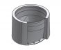 18" Diameter, Double Wall Zero Clearance Grease Duct, No Weld Hood Adapter Oval - Start DWCK18-NWHO-ZC SHOP HOODS, DUCTWORK, Double Wall Zero Clearance Grease Accessories, Double Wall 18” Diameter