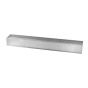 Low Ceiling Sloped Front Restaurant Hood w/ PSP Makeup-Air 5'x48" 0548HLBPSP SHOP HOODS, HOODS ONLY, Makeup Air Hoods, Low Profile Makeup Air Hood, Low Ceiling Sloped Front PSP