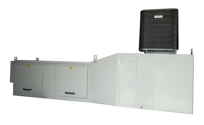 T2-DX-3PH - Direct Gas Fired Tempered Makeup Air Unit/DX T2-DX-3PH SHOP HOODS, EXHAUST/SUPPLY FANS, Makeup Air Fans, Direct Gas Fired Heated Supply Air, Direct Gas Fired Tempered Makeup Air Unit / DX