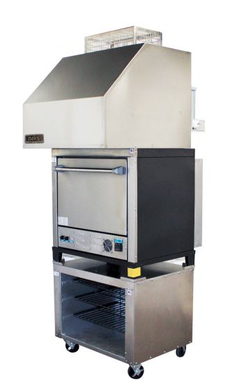 30" Single Deck Pizza Oven w/ Ventless Hood 3 PH - No Fire Supp VH30-3PH-Ventless Combo-NF SHOP HOODS, PIZZA DECK OVEN, VENTLESS HOODS, 30 INCH INTERIOR, Pizza Deck Oven w/ Ventless Hood, FIRE SUPPRESSION READY, 30 Inch Interior, Fire Suppression Ready