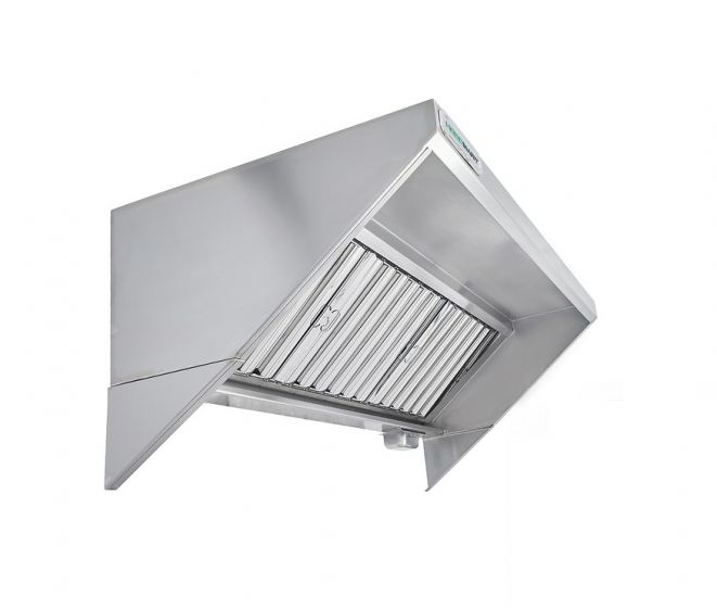 Concession Trailer Hood 10' x 30" 1048SSBC SHOP HOODS, HOODS ONLY, Food Truck/ Concession
