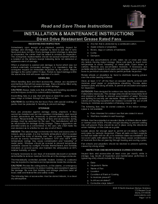 2020 DECA Instruction Manual