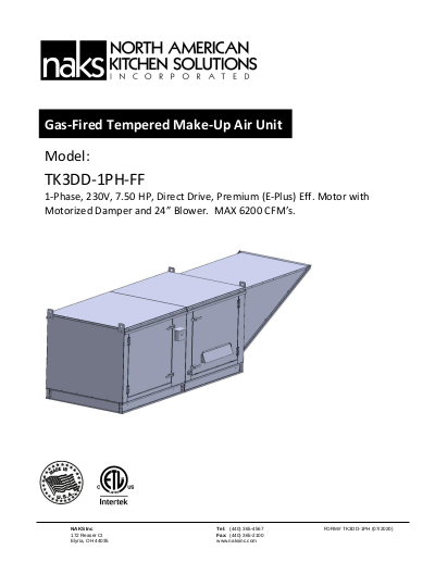 TK3 230V 7.5HP 1Phs