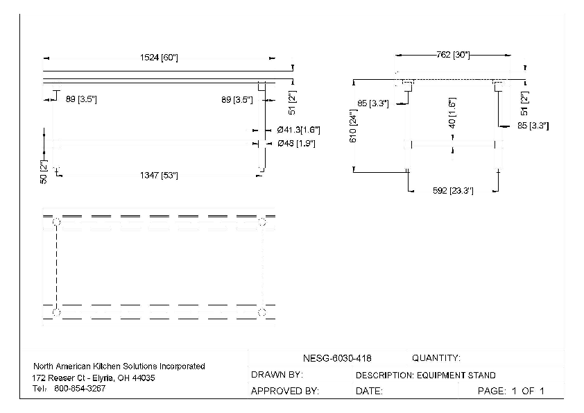 Table 30 Width Spec