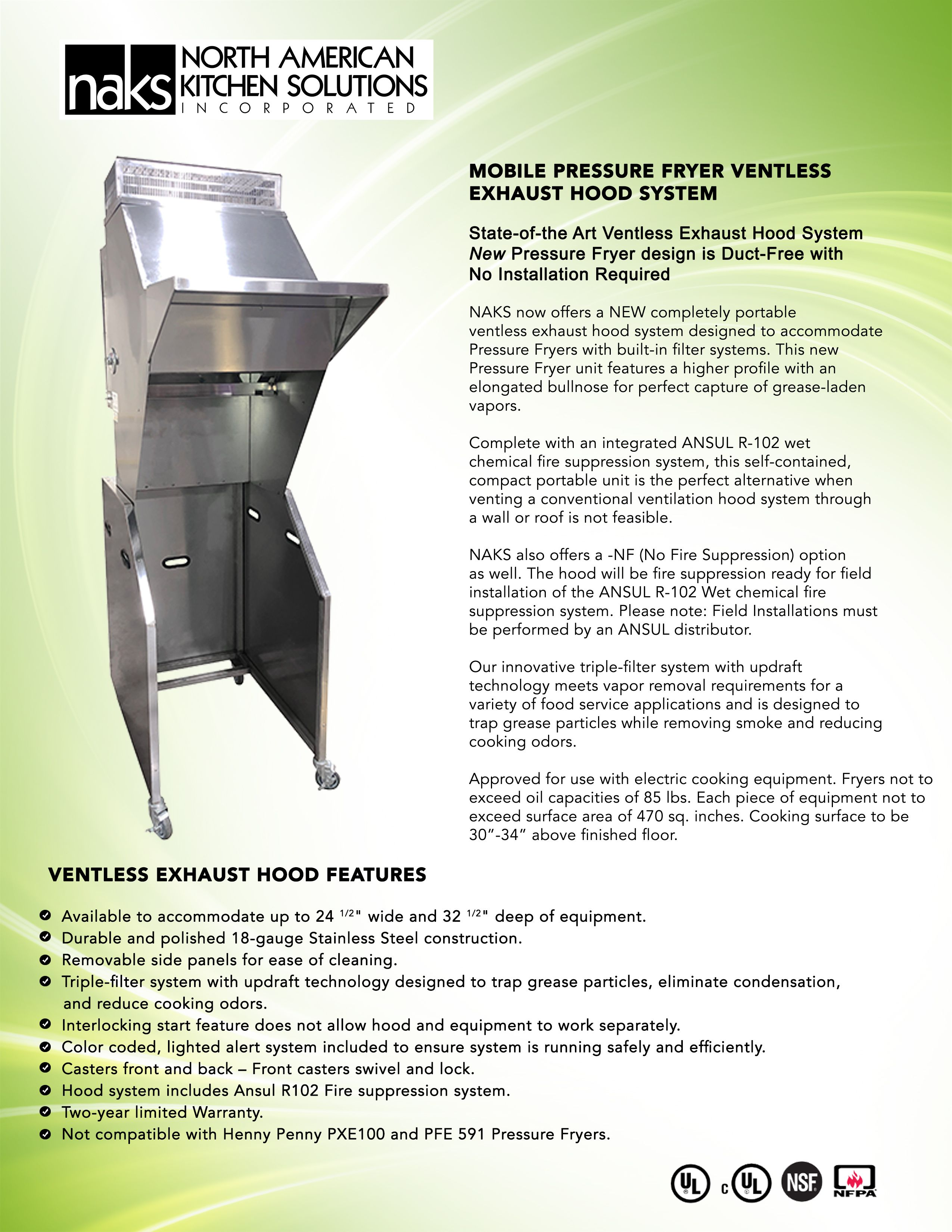 Ventless Spec