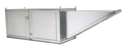 Tempered commercial exhaust ductwork