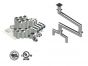 22"- Kit de Doble Pared, Espacio Reducido, Dos 16" Conexiones, Ducto de Grasa, Cuatro Codos de 90°, 50' Recto, Incluyendo Conexiones de Campana y Ventilador Sin Soldadura DWNAKS-RC-KIT21 COMPRAR, DUCTOS, Double Wall Reduced Clearance Grease Duct Kits, DOUBLE WALL KIT - STRAIGHT W PANT LEG AND 4 – 90'S