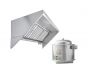 HoodMart Sistema de Campana para Remolque de Concesión 7' x 30" EXSS007C COMPRAR, CAMPANAS COMERCIALES, Paquetes de Campana de Camiones de Comida, Paquetes de comida / camiones de concesión
