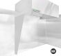 (Izquierda) Cortinas Laterales de Acero Inoxidable Completas L/R -23" Superior 78" Alto 20" Inferior SIDE_CURTAIN_FULL_LEFT COMPRAR, ACCESORIOS, SIDE CURTAINS, FULL PANELS (NON-INSULATED)