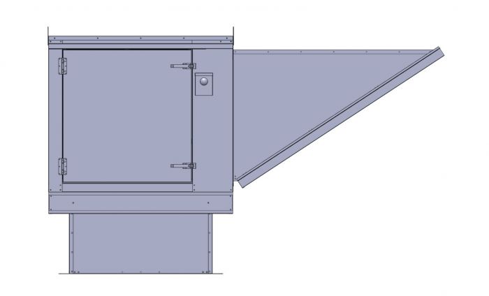 SF7S Ventilador de Suministro con Clasificación Sísmica .75 HP, 1PH, 115V, 2000 CFM, 10" Soplador SF7S COMPRAR, ESCAPE / SUMINISTRO VENTILADORES, Hurricane Rated Fans, Supply Fans, 1 Phase