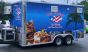Hoodmart Acero Inoxidable Integrado Campana de Extracción y Ventilador Sistema - Low Box Concesión condouble Extracción Louver 9' X 40" - Patent Pending LBOX-AV9C COMPRAR, CAMPANAS COMERCIALES, Paquetes de Campana de Camiones de Comida, Integrated Exhaust Hood and Fan System for Food Truck / Concession