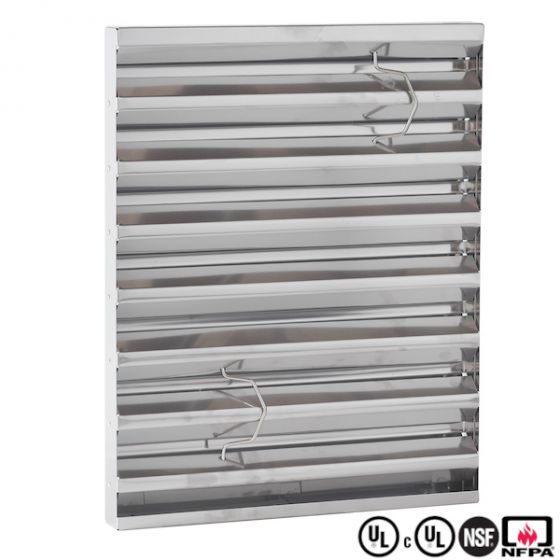 Filtro de Grasa 3' sin ventilación 16" x16" x 2" STAINLESS_16_16_2 COMPRAR, ACCESORIOS, Filtros, Sin ventilación