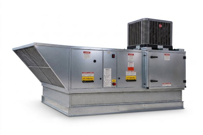 Tempered Belt Drive With DX Cooling Only Remote Mount Condensors SF5 - 1 PHASE + AC (1212 cfm) SF5-DX-1ph Air Conditioned Only Make Up Air