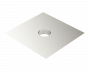 12" Diámetro, Ducto de Grasa de Doble Pared con Espacio Cero, Adaptador de Placa de Ventilador - Final DWCK12-FPE:29X29-ZC Double Wall 12” Diameter