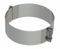 12" Diámetro, Ducto de Grasa de Doble Pared con Espacio Cero, Banda de Soporte Ligera DWCK12-LSB-ZC Double Wall 12” Diameter