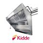 Hoodmart Acero Inoxidable Integrado Extracción Low Box Concesión Sistema de Campana conKidde Supresión de Incendios LBOX-AV4C-KF COMPRAR, CAMPANAS COMERCIALES, Paquetes de Campana de Camiones de Comida, Integrated Exhaust Hood and Fan System for Food Truck / Concession w/ Fire Suppression, New LBOX-AV Integrated Food Truck/ Concession Pkg w/ Kidde Fire Suppression