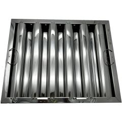 Filtro de Grasa de Deflector de Campana Comercial de Acero Inoxidable, 16-inch x 20-inch x 2-inch CON CLIPS