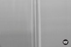 Panel de Pared Aislado de Acero Inoxidable 44" L x 119" H x 1"W