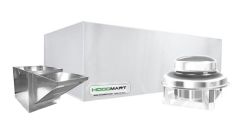 HOODMART Campana de Calor y Humos TIPO 2 SISTEMA con AIRE DE REPOSICIÓN 7' x 48"