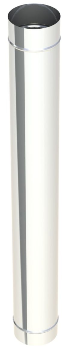 16" Diámetro, Ducto de Grasa de Pared Simple, 48" Longitud Fija